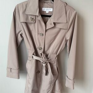 Liz Claiborne Women's Beige Trench Coat